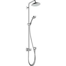 Hansgrohe Croma 220 Air 1jet Showerpipe Reno (27224000) Krom