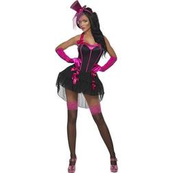 Smiffys Fever Bow Burlesque Costume