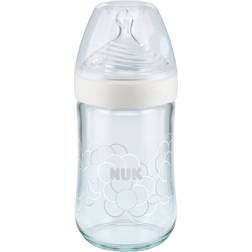 Nuk Nature Sense Glasflaska 240ml Dinapp Stl 1 Medium