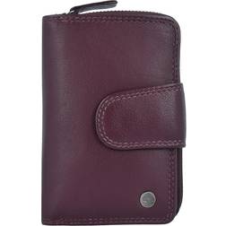 Greenburry Spongy Nappa Leather Ladies Wallet - Bordeaux