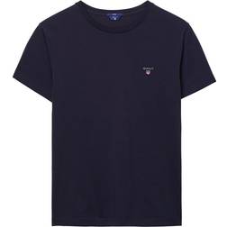 Gant Solid T-shirt - Evening Blue