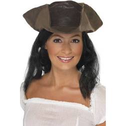 Smiffys Leather Look Pirate Hat