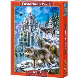 Castorland Wolves & Castle 1500 Pieces