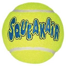 Kong AirDog Squeakair Tennis Ball - L 8.26 x 8.26 x 8.26 cm