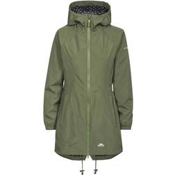 Trespass Daytrip Long Length Parka Jacket - Moss