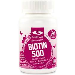 Healthwell Biotin 500 100 stk