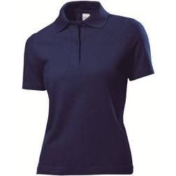 Stedman Short Sleeve Polo Shirt - Navy Blue