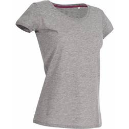 Stedman Megan V Neck T-shirt - Grey Heather