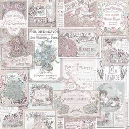 Galerie Tapetti Nostalchic G56279, vaaleanpunainen