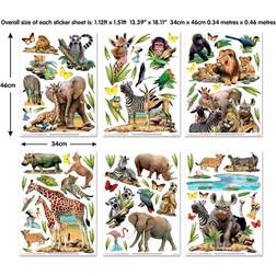 Walltastic Jungle Safari Wallstickers