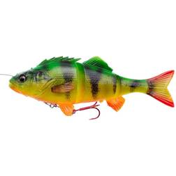 Savage Gear 4D Line Thru Perch Firetiger 17 cm 63 g Cebo de goma