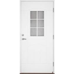 Leksandsdörren Solberga Ytterdörr Cotswoldglas S 5020-G70Y V (90x210cm)