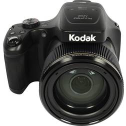 Kodak Fotocamera Digitale Compatta Pixpro AZ901 Sensore CMOS 16 MP Stabilizzato Zoom Ottico 90x LCD Screen 3' Wi-Fi Nero