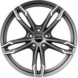 GMP Dea Matte Anthracite Polished 8.5x19 5/120 ET50 Nav72.6
