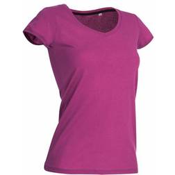 Stedman Megan V Neck T-shirt - Cupcake Pink