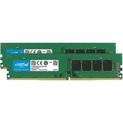 Crucial 32GB Kit (2 x 16GB) DDR4-2666 DIMM 288-Pin Memory Kit CT2K16G4DFD8266