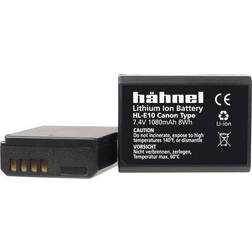 Hähnel Fototechnik HL-E10 Batterie pour appareil photo Remplace laccu dorigine LP-E10 7.4 V 1080 mAh