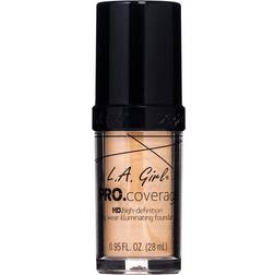 L.A. Girl Base de Maquillaje Líquida Pro Coverage Illuminating GLM642: Fair