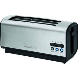 Clatronic TA 3687 Double Toaster À Fente Large 4 Fourchettes Fondue Acier