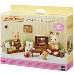 Sylvanian Families Living Room & TV Set