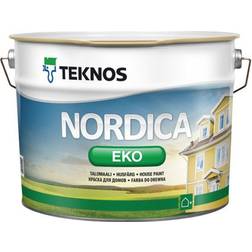 Teknos Nordica EKO Träfärg Vit 0.9L