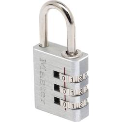 Master Lock 7630EURD Lucchetto A Combinazione Alluminio Argentato MM 30