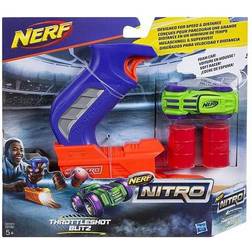 Nerf Nitro Throttle Shot Blitz Blue Blaster
