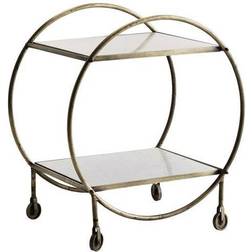 Madam Stoltz Carlton Trolley Table 56x70cm