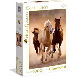 Clementoni High Quality Collection Running Horses 1000 Pieces