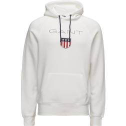 Gant Original Shield Sweat Hoodie - Eggshell