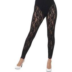 Smiffys 80'er Blonde Leggings Black