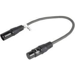 Nedis XLR-XLR M-F Adapter 0.3m