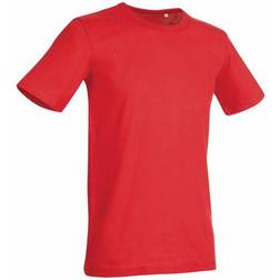Stedman Morgan Crew Neck Rood Rondgewoven Katoen - Medium Heren
