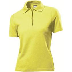 Stedman Polo Women Geel Katoen - Medium Dames