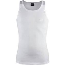 HUGO BOSS Regular-Fit Cotton Tank Top White