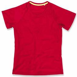 Stedman Active 140 Raglan Women - Crimson Red