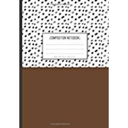 Marble and Brown Background - Graph Paper Notebook: Notebook For School,Composition Notebook,8.15 x 11 Inch,110 page