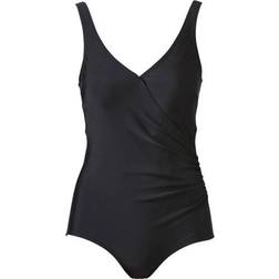 Trofé Overlap Swimsuit - Black