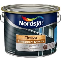 Nordsjö Tinova Transparent Exterior Lasyrfärg Svart 10L