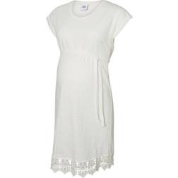 Mamalicious Jersey Maternity Tunic White/Snow White (20004110)