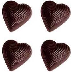 Chocolate World Braided Heart Chokoladeform