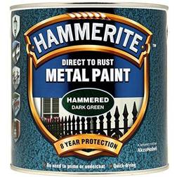 Hammerite Direct to Rust Hammer Metalmaling Grøn 0.25L