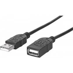 Manhattan Hi-Speed USB A-USB A 2.0 1.6ft