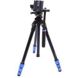 Benro 4-Section Aluminum Slim Video Tripod with S2P Head