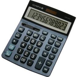 Olympia LCD 6112 Calculatrice de bureau bleu Ecran: 12 solaire, à pile(s) (l x H x P) 147 x 43 x 206 mm