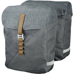 Racktime Dubbele fietstas Heda 24,5L Dust Grey