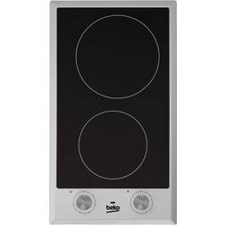 Beko HDCC 32200X Black Ceramic 2 Zone