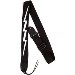 Fender 2" Nylon Lightning Bolt Strap, Black