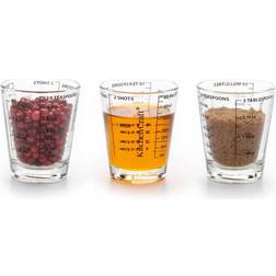 KitchenCraft Mini Measuring Cup 3pcs 0.05L