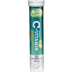 Active Care C-Vitamin Spirulina Mango 20 stk